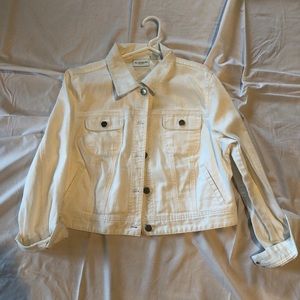 White Denim Jacket